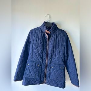 Navy Blue Quilted Ralph Lauren Jacket